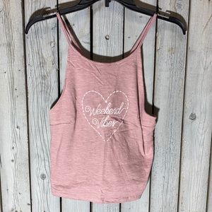 Weekend Vibes Crop Top